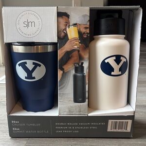 NEW! Simple Modern BYU Tumbler and Water Bottle Set